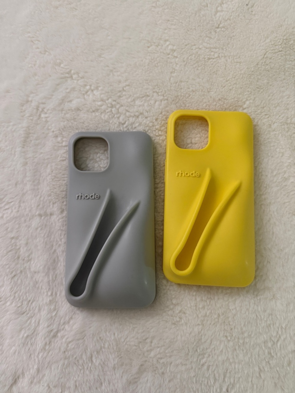 RHODE IPhone 14 Cases in Grey & Yellow